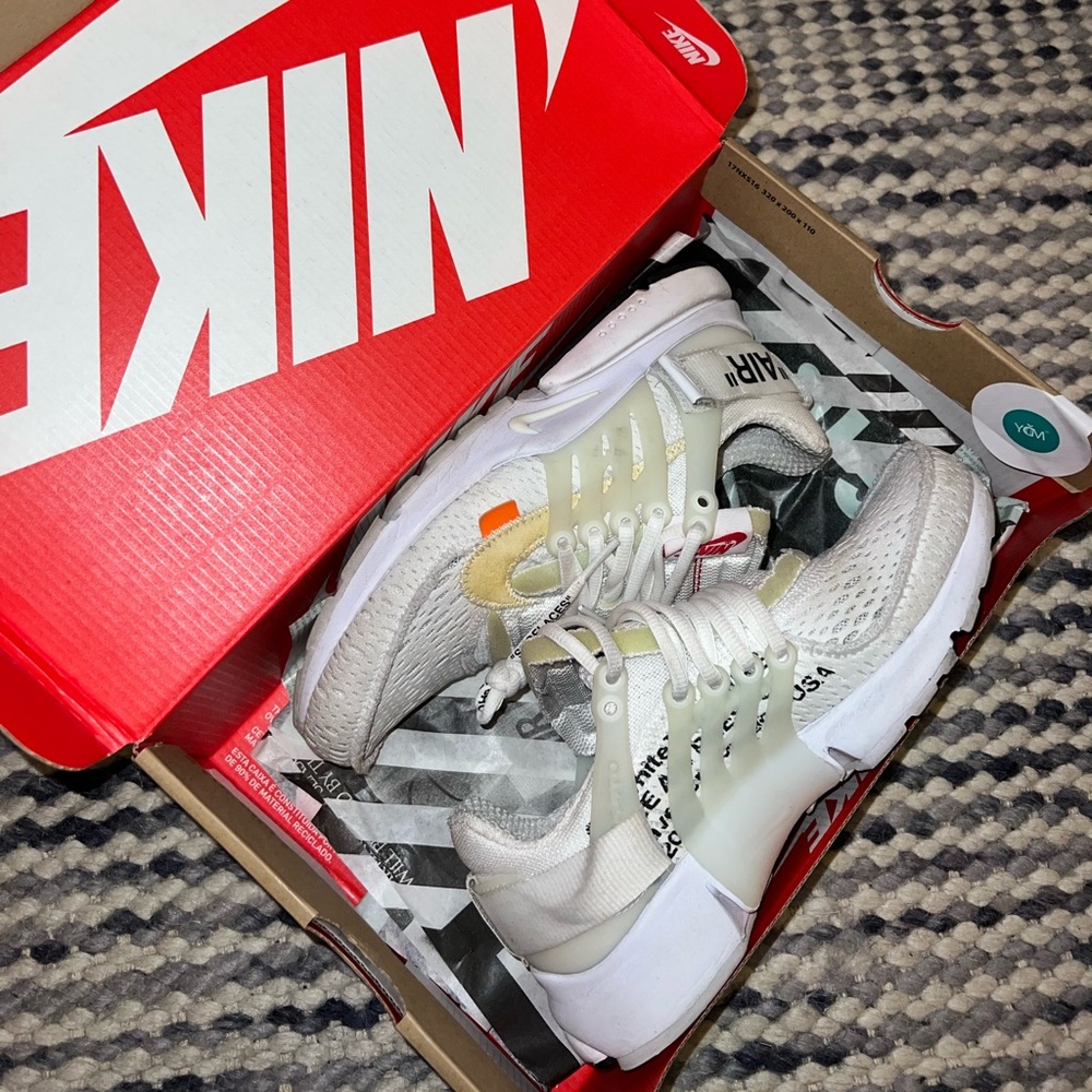 NIKE x OFF WHITE The 10: Nike Air Presto 2018 Mens 6 Womens 7/7.5